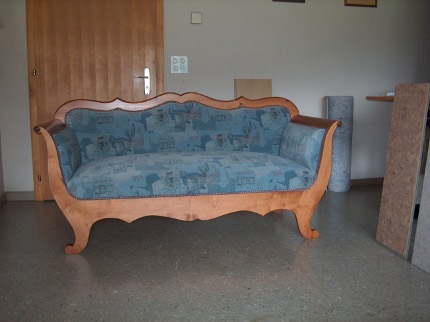 Sofa blau
